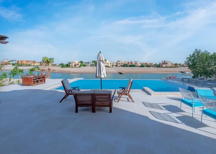 فيلة Fresh Breeze High-end 2br With Private Pool, Sabina, El Gouna الغردقة